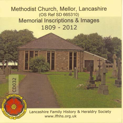 Mellor, MIs & Images Mellor Methodist Church (CD032)