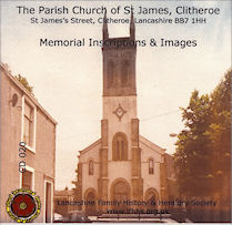 Clitheroe, St James - Memorial Inscriptions & Images (CD020)