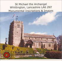 Whittington, St Michael the Archangel - MIs (CD022)