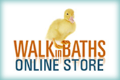 'For Easy Access Baths and Showers visit Walk in Baths